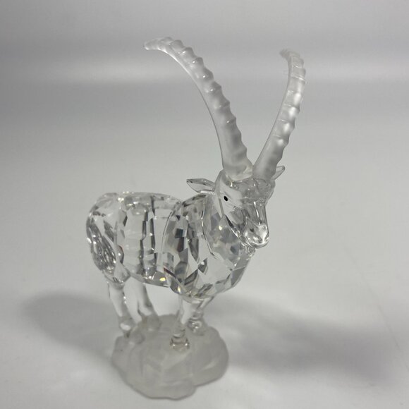 Swarovski Crystal Ibex Endangered Species Figurine 275439 Rare Retired - Picture 8 of 9